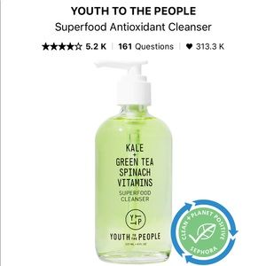 NWT Youth to the People Super Food Cleanser